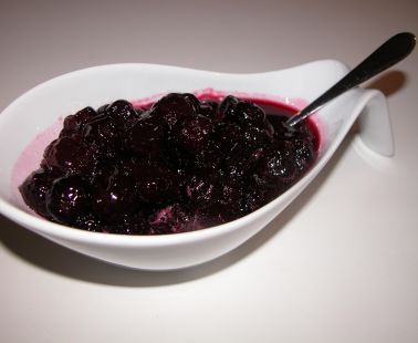 Kerasi gliko tou koutaliou(Cherry preserve)