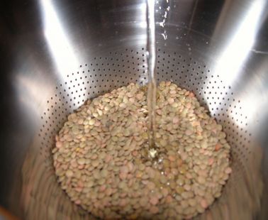 Fakes Moutzientra-(Lentils with rice) Recipe