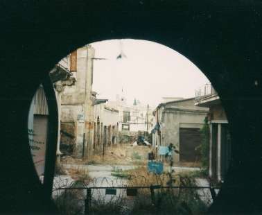 The Green Line that "divides" the island of Cyprus: