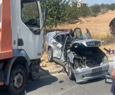 Θανατηφόρο ατύχημα στην Λεμεσό