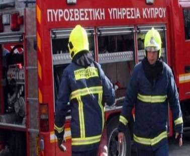 Τραυματισμός πυροσβέστη