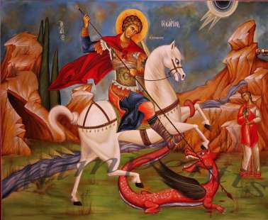 Εορτασμοί προς τιμήν του Αγίου Γεωργίου, Προστάτη του Στρατού Ξηράς.