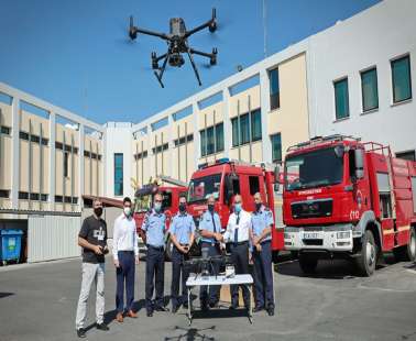 Drones για παρακολούθηση ολόκληρης της Κύπρου για πυρκαγιές