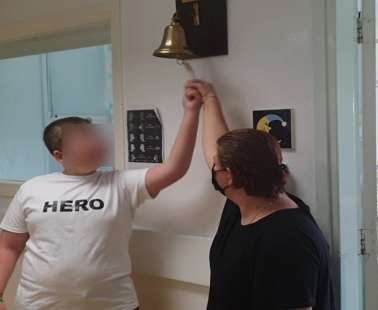 Κτύπησε και πάλι το κουδούνι της νίκης στην Παιδογκολογική