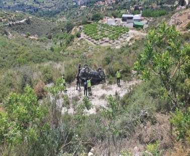 Θανατηφόρο το σημερινό τροχαίο σε χαράδρα