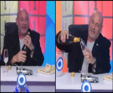 Παρουσιαστής άνοιξε σαμπάνια για τον θάνατο της Ελισάβετ