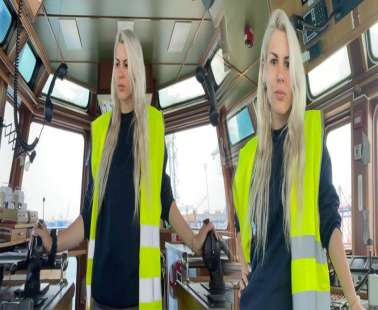 Η πρώτη γυναίκα κυβερνήτης ρυμουλκού στην Κύπρο