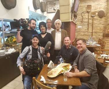 Takis Kebab House in Larnaka was chosen to be filmed...