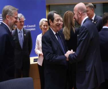 «Να έχετε στην έγνοια σας το Κυπριακό» ζήτησε από τους ηγέτες της ΕΕ ο Αναστασιαδης