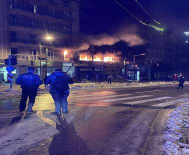 Ισχυρή έκρηξη στην καρδιά της Αθήνας: