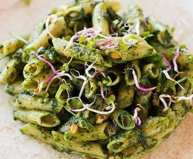 We found a restaurant that only serves healthy and delicious food