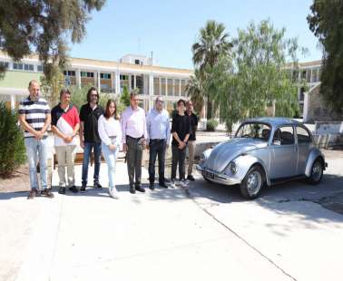Σε ηλεκτρικό μετέτρεψαν ένα beetle του 1971 οι μαθητές της Α τεχνικής σχολής Εκπαίδευσης και κατάρτισης Λευκωσίας