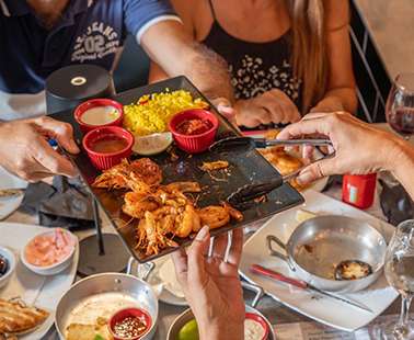 Juicy prawns that are absolutely to die for – and there’s more to love
