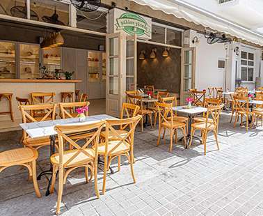 A vibrant and culturally rich café in the heart of Limassol
