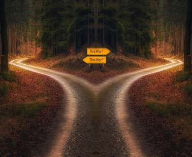 Life is not a crossroad, it is a marathon