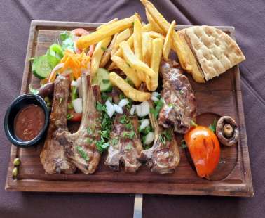 We tried great food in the heart of Ayia Napa