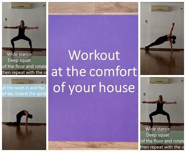Workout at the comfort of your house