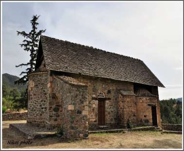 The Church Of  Panagia Ferviotissa"or "Panagia Of Asinou", is located in the village of Nikitari!