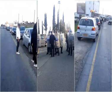 Μεγάλη πορεία διαμαρτυρίας με οχήματα στη Λευκωσία κατά των μέτρων.