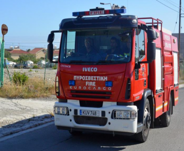 Πυρκαγιά σε οικία στον Άγιο Τύχωνα