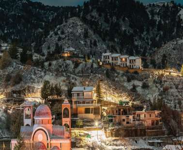 Rock Christmas Village