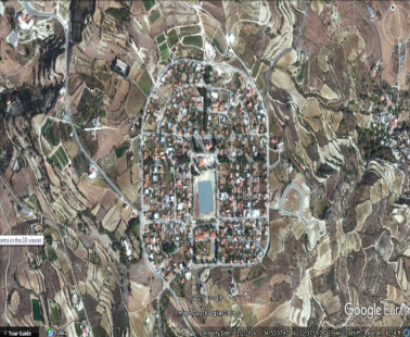Cyprus from Google earth