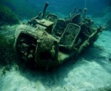 Dive site at Cyprus