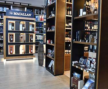 The shop with the largest collection of The Macallan whiskey in Cyprus