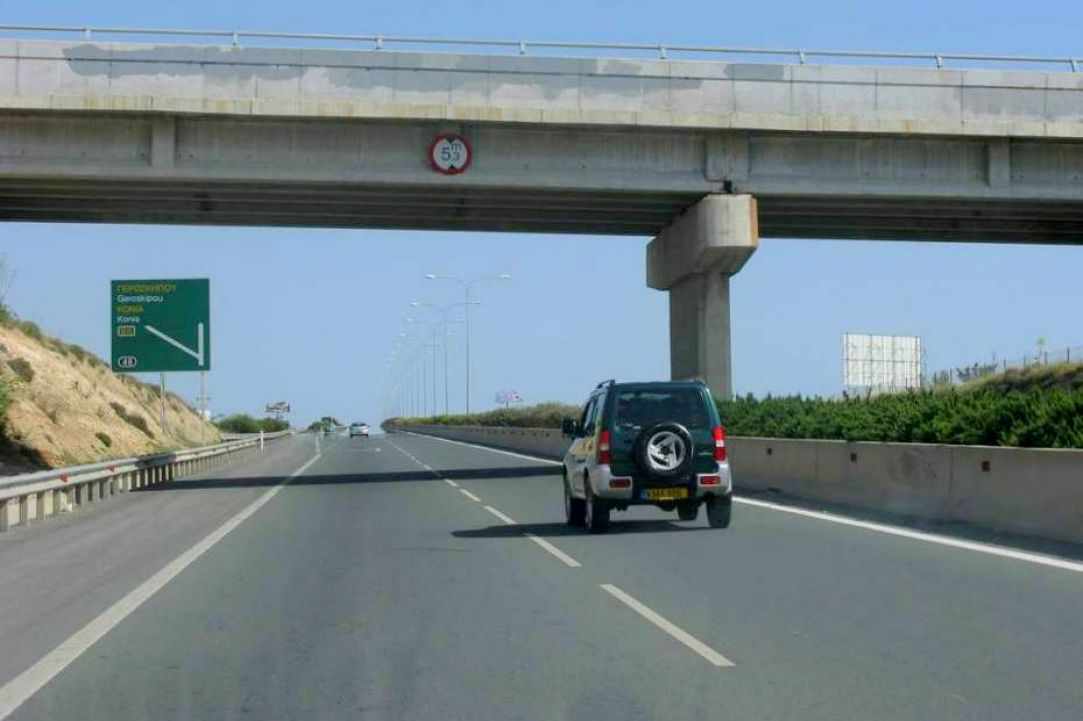 Highway A6: Limassol - Paphos