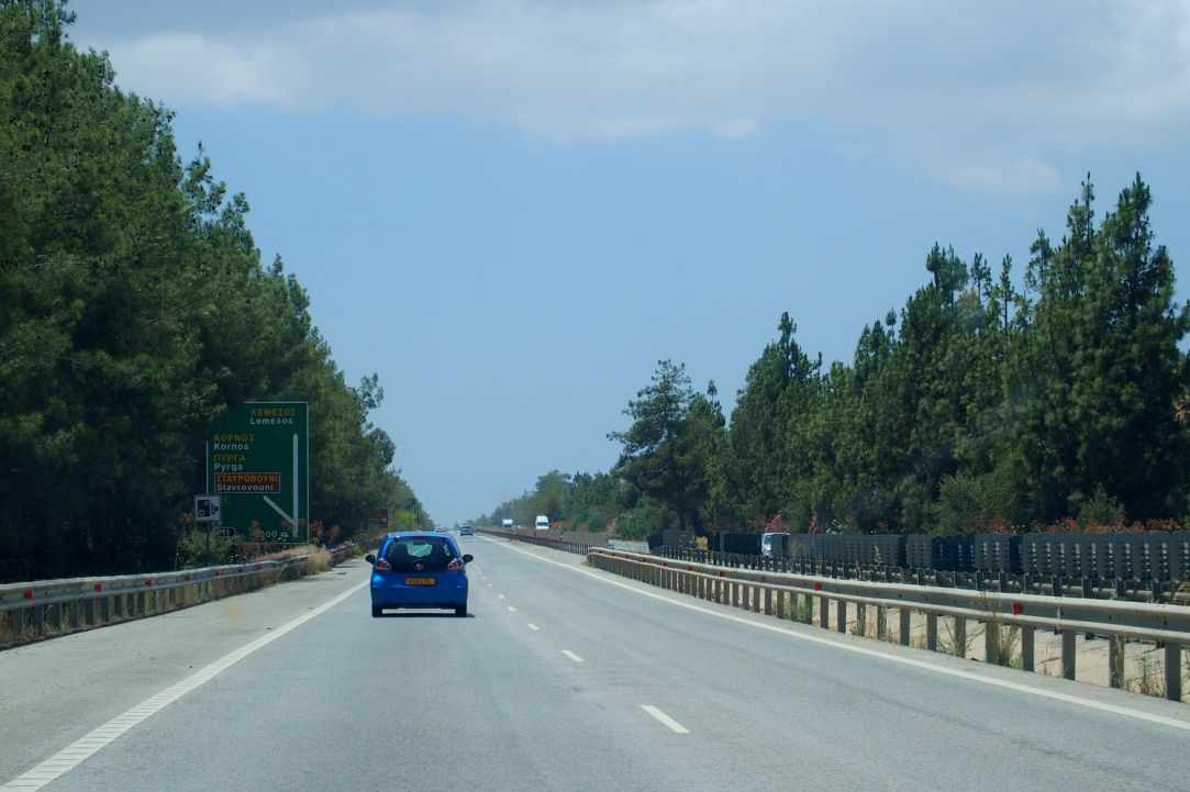 Highway A1: Lefkosia - Limassol