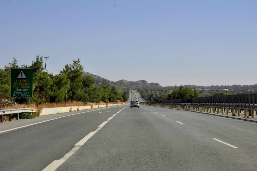 Highway A1: Lefkosia - Limassol