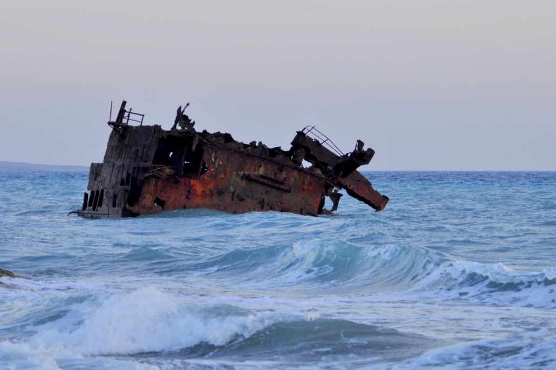 Wreck of "Three Star"