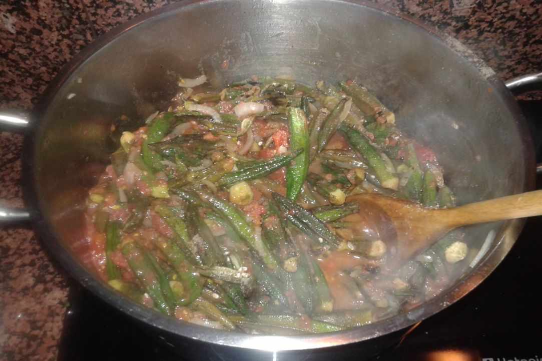 "Mpamies laderes" - okra ladies fingers