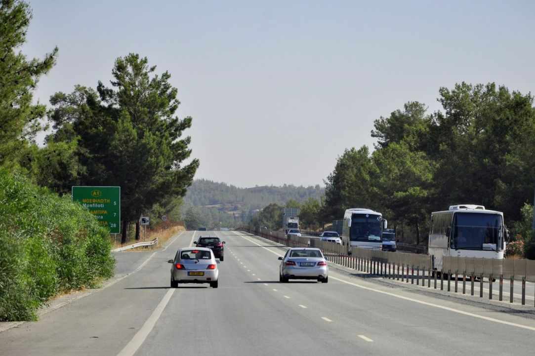 Highway A1: Lefkosia - Limassol