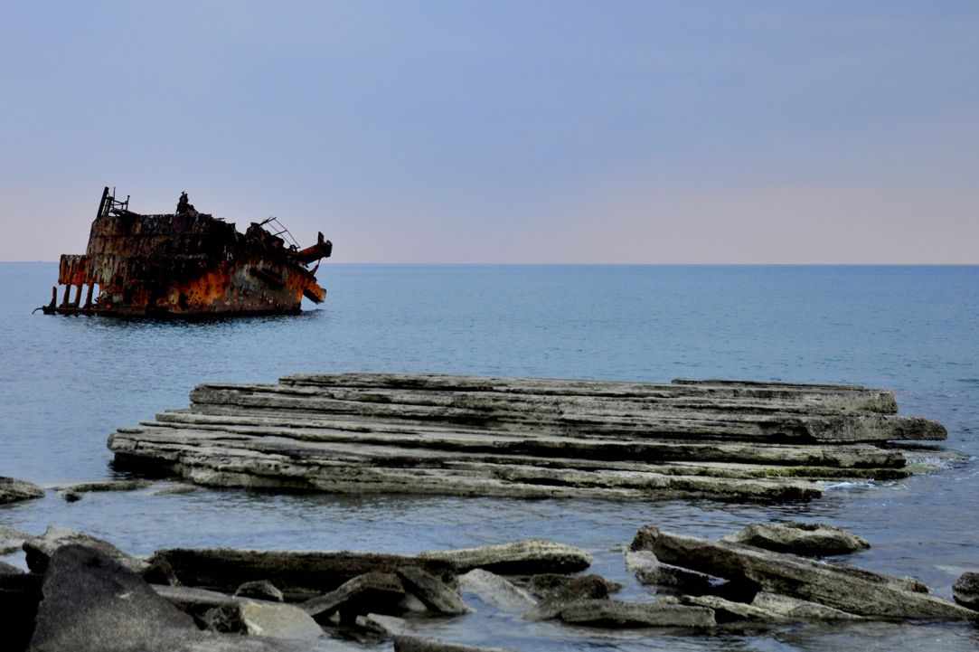 Wreck of "Three Star"