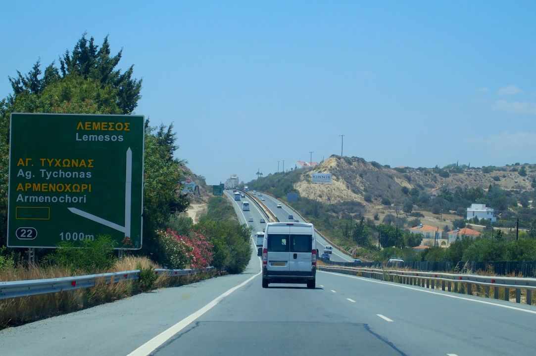 Highway A1: Lefkosia - Limassol
