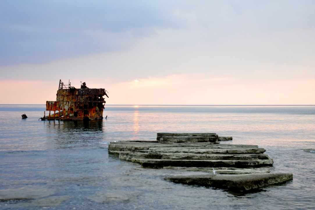 Wreck of "Three Star"