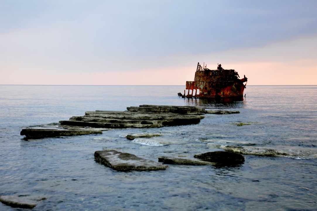 Wreck of "Three Star"