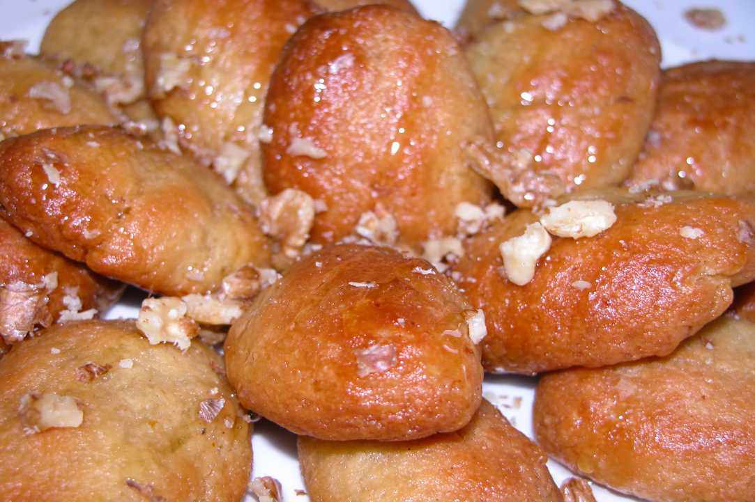 Melomakarona (Christmas Honey cookies)