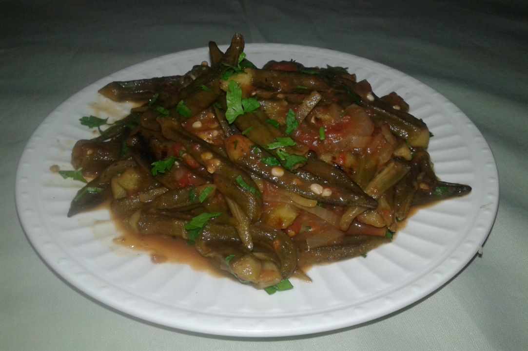 "Mpamies laderes" - okra ladies fingers