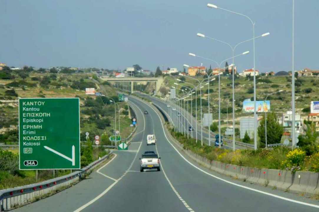 Highway A6: Limassol - Paphos