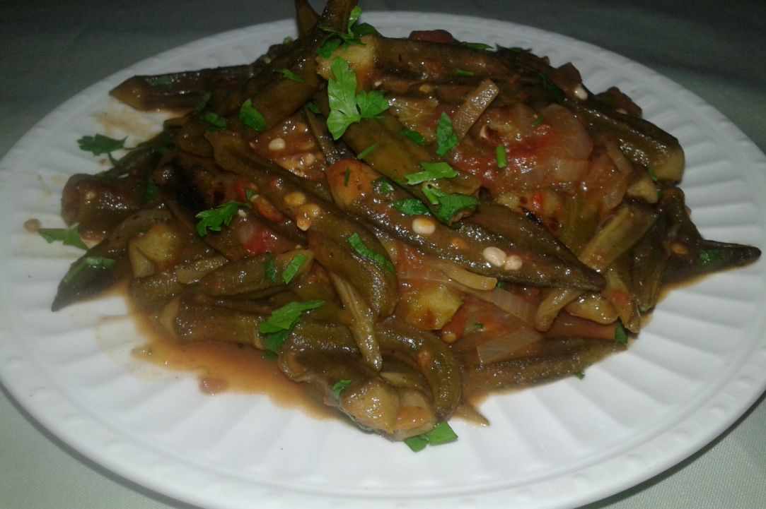 "Mpamies laderes" - okra ladies fingers