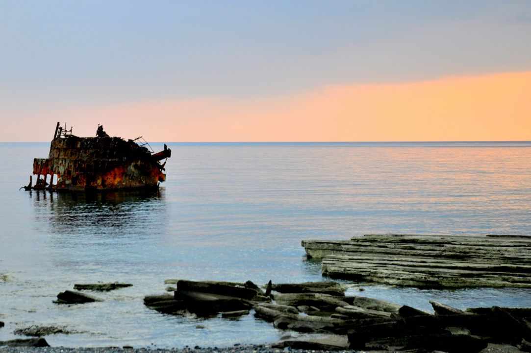Wreck of "Three Star"