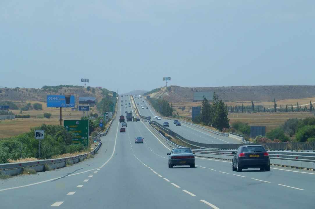 Highway A1: Lefkosia - Limassol