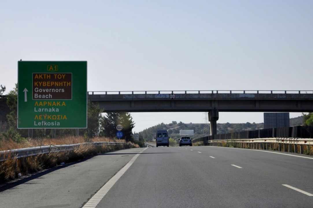 Highway A1: Lefkosia - Limassol