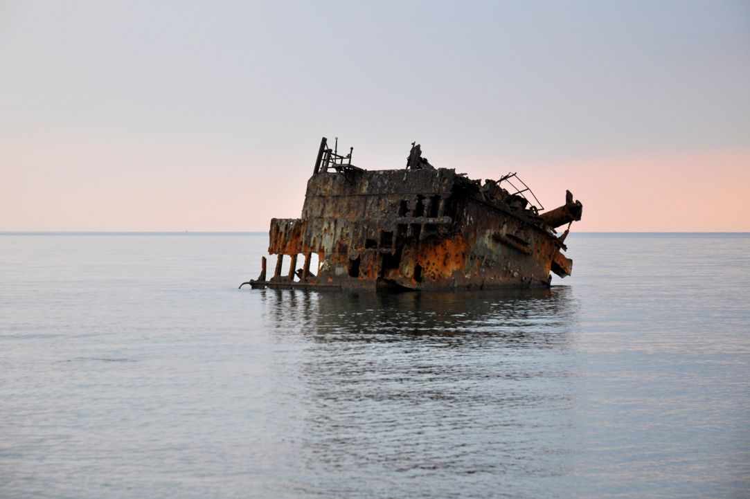 Wreck of "Three Star"