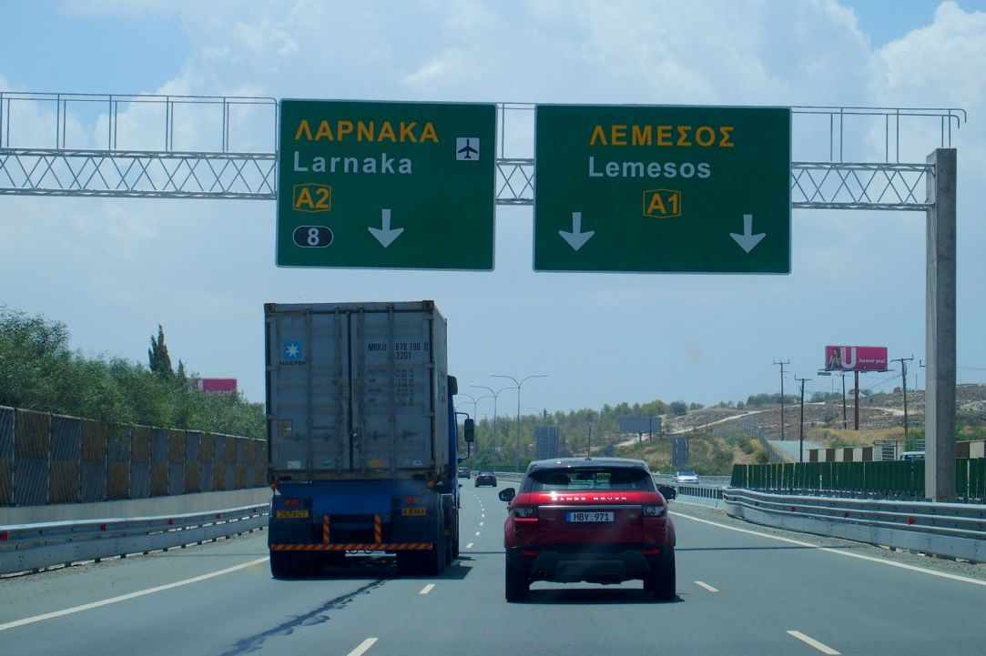 Highway A1: Lefkosia - Limassol