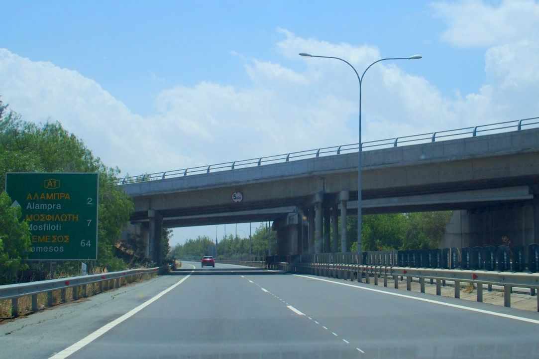 Highway A1: Lefkosia - Limassol