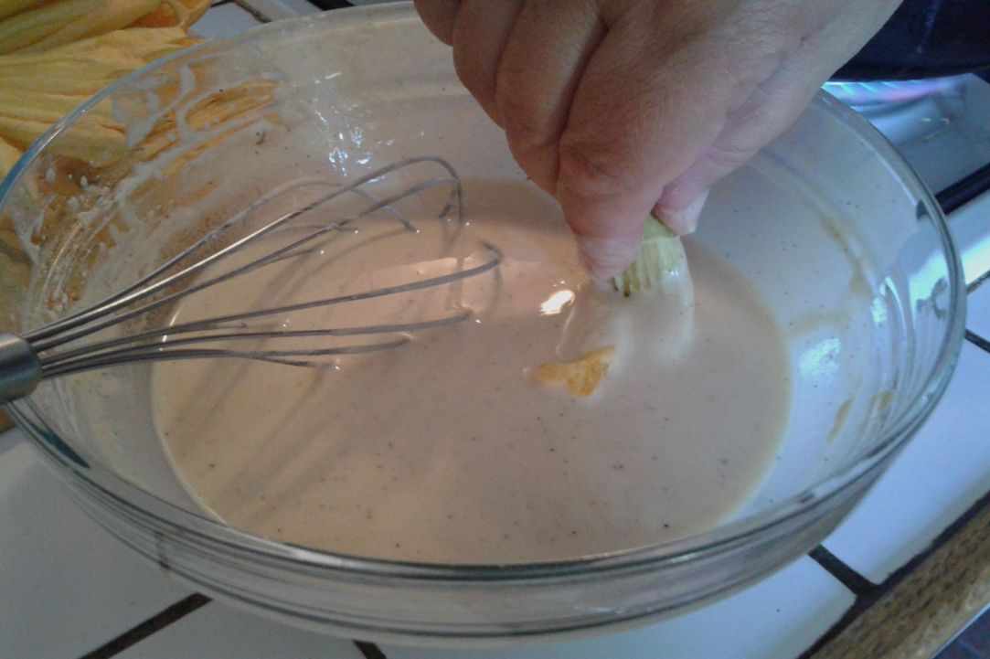 Crispy fried zucchini blossoms recipe gallery image 4