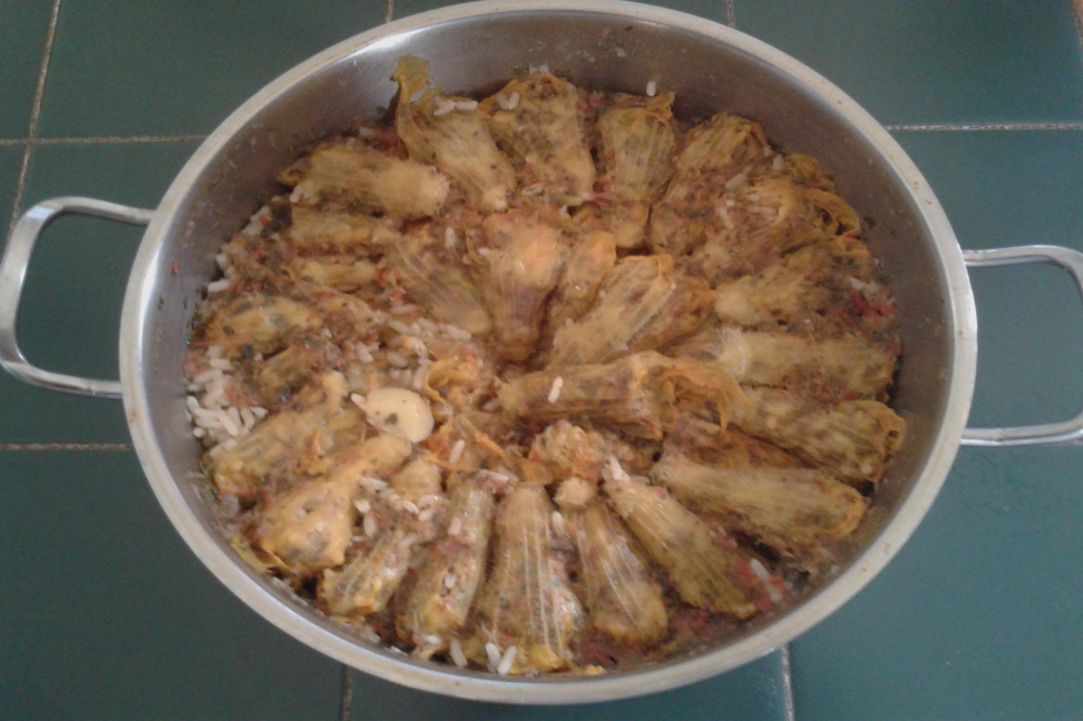 Stuffed zucchini blossoms recipe